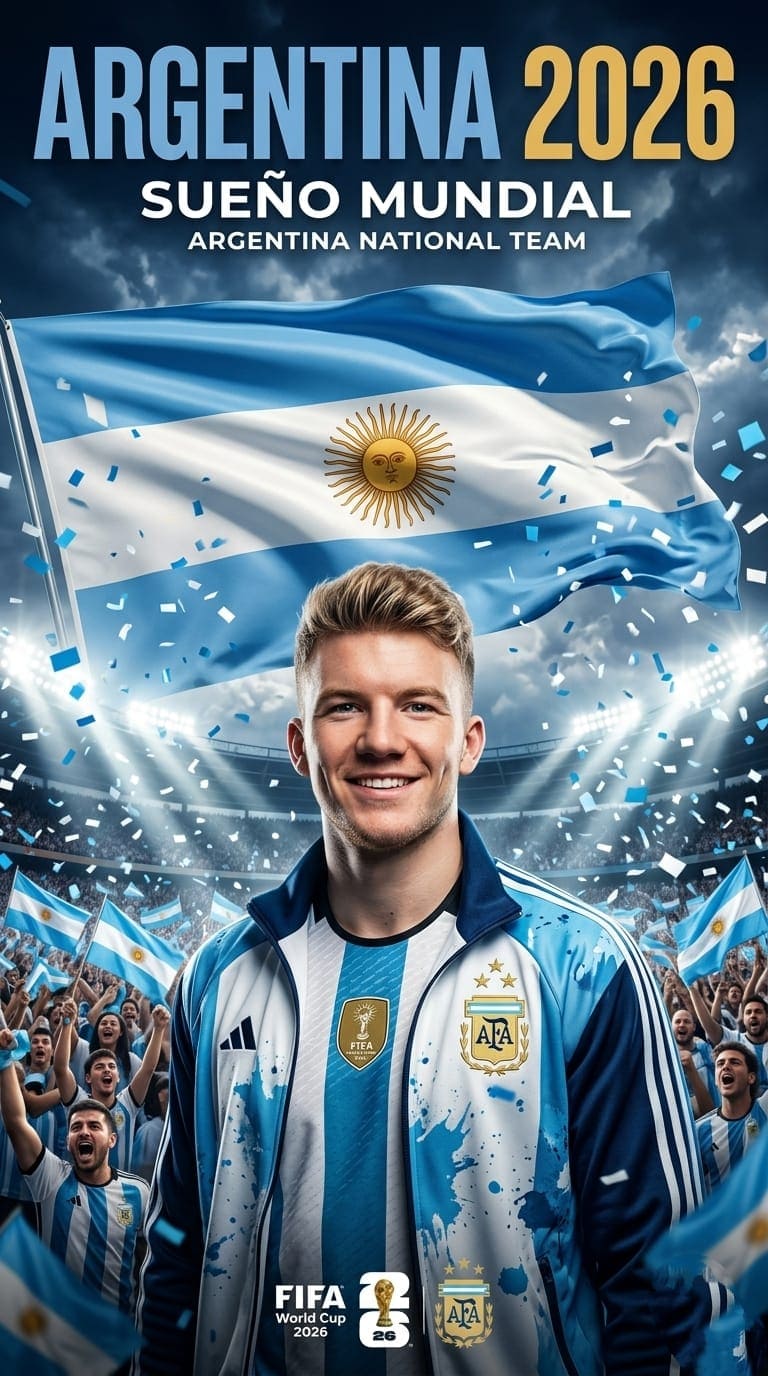 Argentina World Cup 2026 Poster AI Prompt — FIFA World Cup AI prompt for Gemini