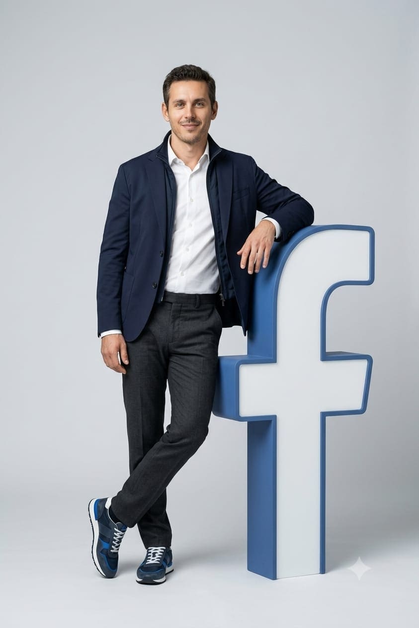 Facebook Luxury Fashion Editorial AI Prompt | Minimalist Logo Campaign — cinematic AI prompt for Gemini