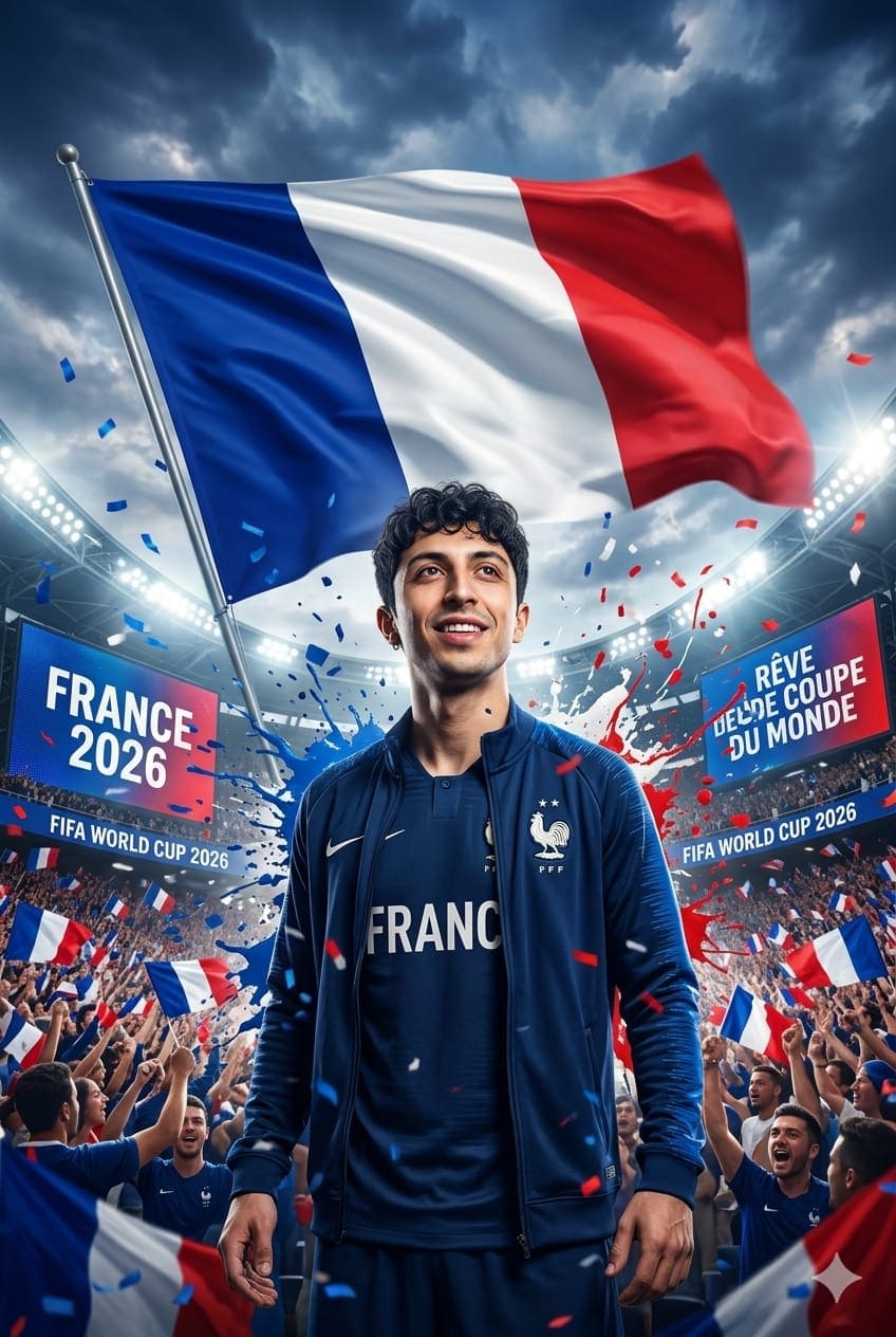 France World Cup 2026 Poster AI Prompt — FIFA World Cup AI prompt for Community