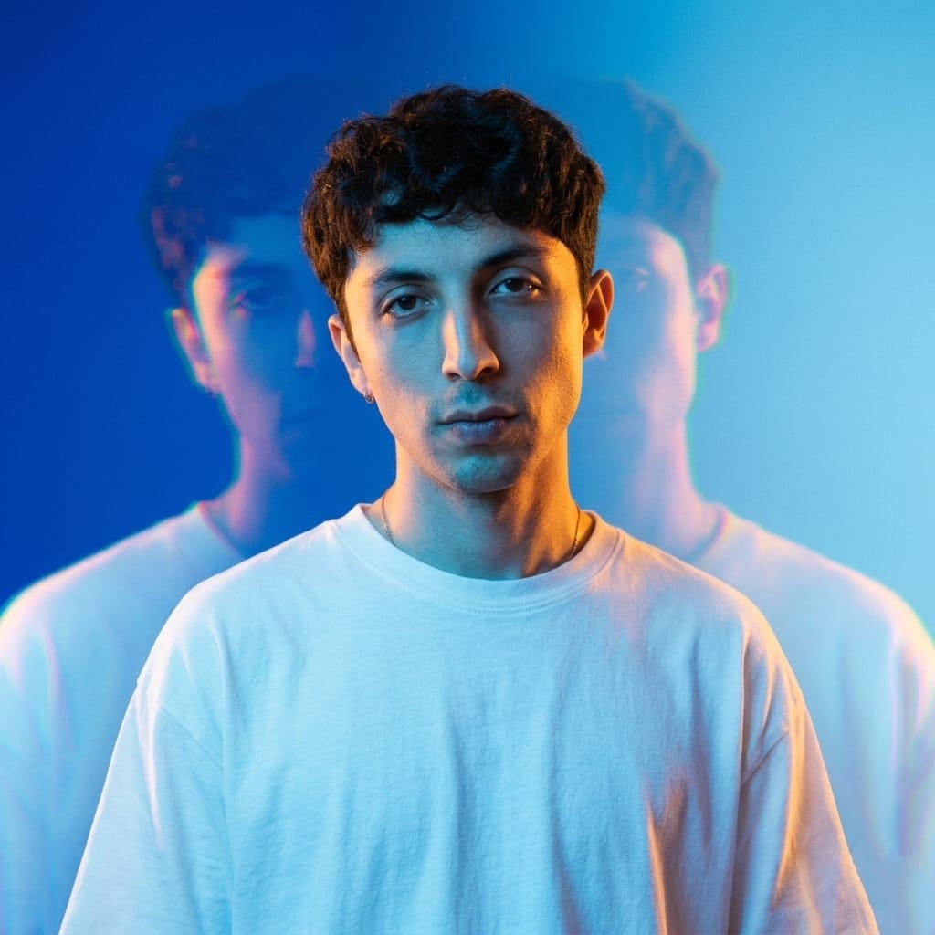 Surreal Blue Editorial Portrait AI Prompt — Portrait AI prompt for chatgpt